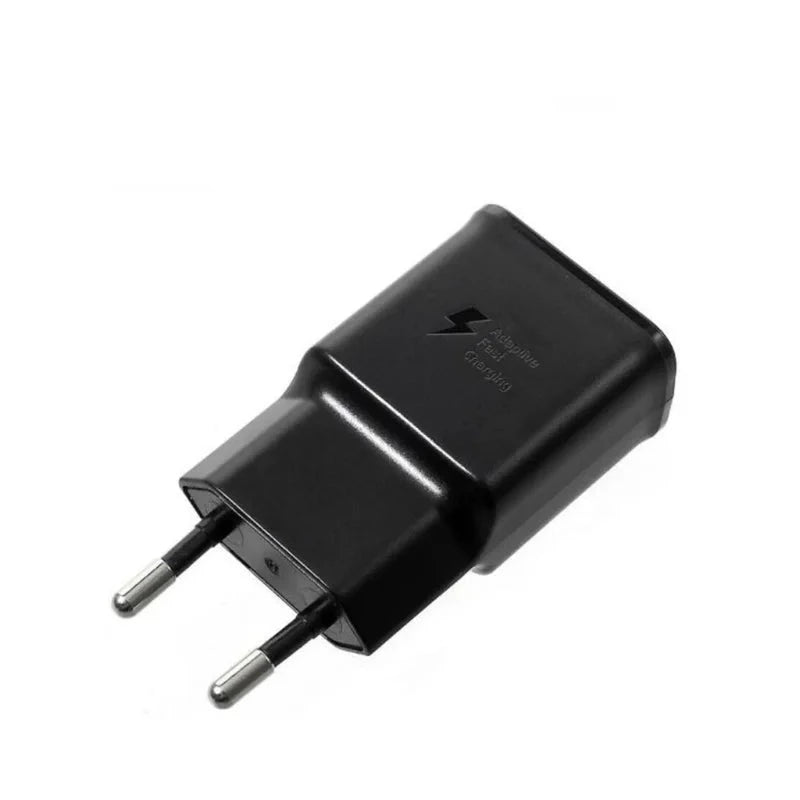 Adaptateur secteur Samsung EP-TA200 + câble USB-C noir