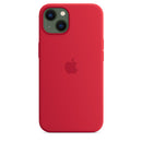 Apple Silikon Case mit MagSafe (iPhone 13) Rot