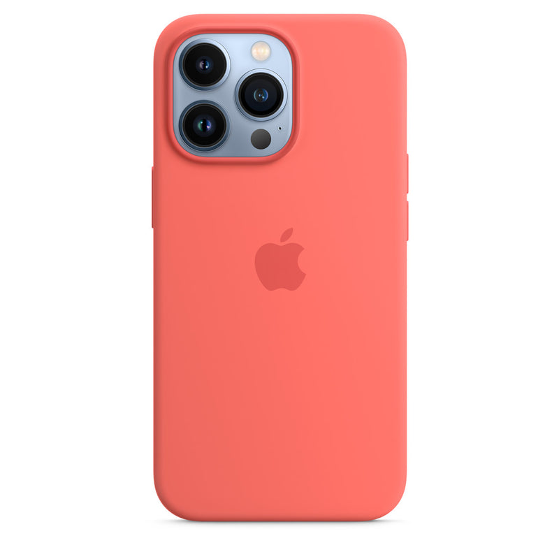 Apple Coque en silicone avec MagSafe (iPhone 13 Pro) Rose Pomelo
