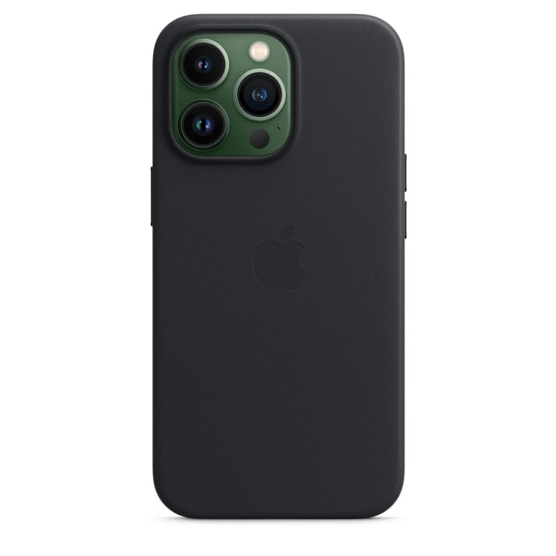 Apple Leder Case mit MagSafe (iPhone 13 Pro) Mitternacht