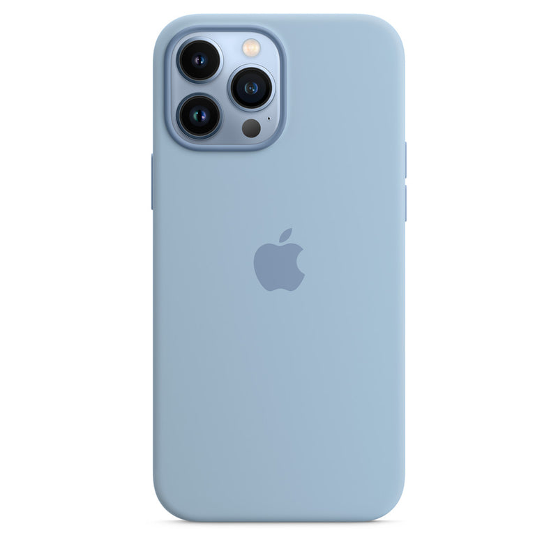 Apple Coque en silicone avec MagSafe (iPhone 13 Pro Max) Bleu brume