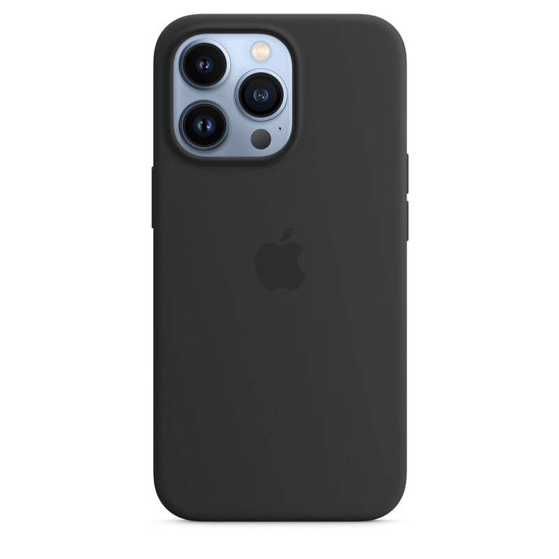 Apple Silikon Case mit MagSafe (iPhone 13 Pro) Mitternacht