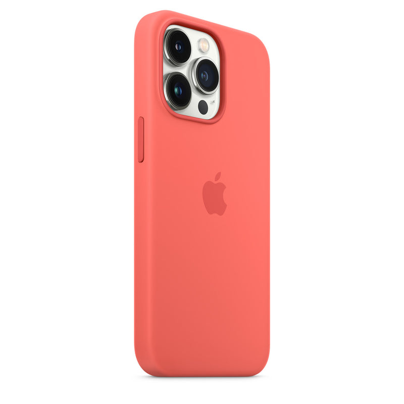 Apple Coque en silicone avec MagSafe (iPhone 13 Pro) Rose Pomelo