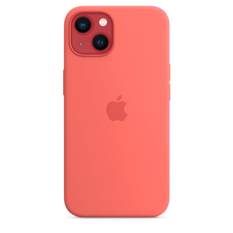 Apple Silikon Case mit MagSafe (iPhone 13) Pink Pomelo