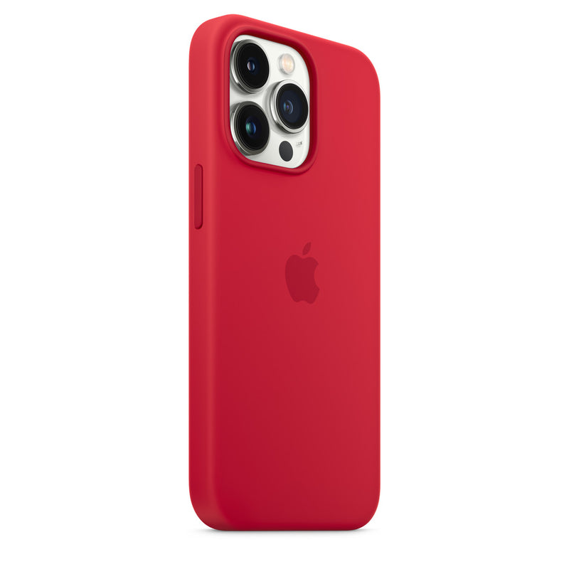 Apple Coque en silicone avec MagSafe (iPhone 13 Pro) Rouge (PRODUCT)RED