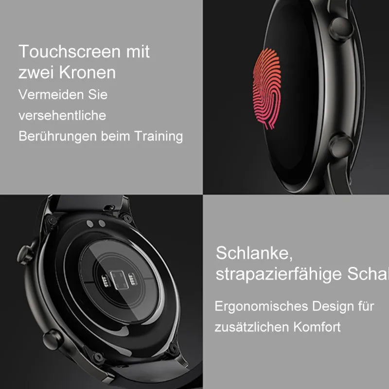 Xiaomi Haylou RT2 Montre Intelligente 46mm Bracelet en Silicone Noir