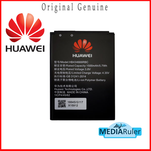 Batterie d'origine Huawei HB434666RBC Li-Ion 1500mAh